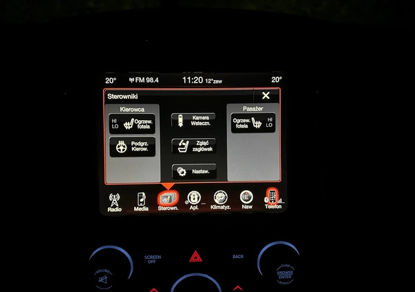 Dodge Durango cena 127900 przebieg: 94000, rok produkcji 2017 z Hrubieszów małe 781